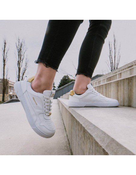 Zapatillas barefoot Barebarics Zing Blanco-Oro