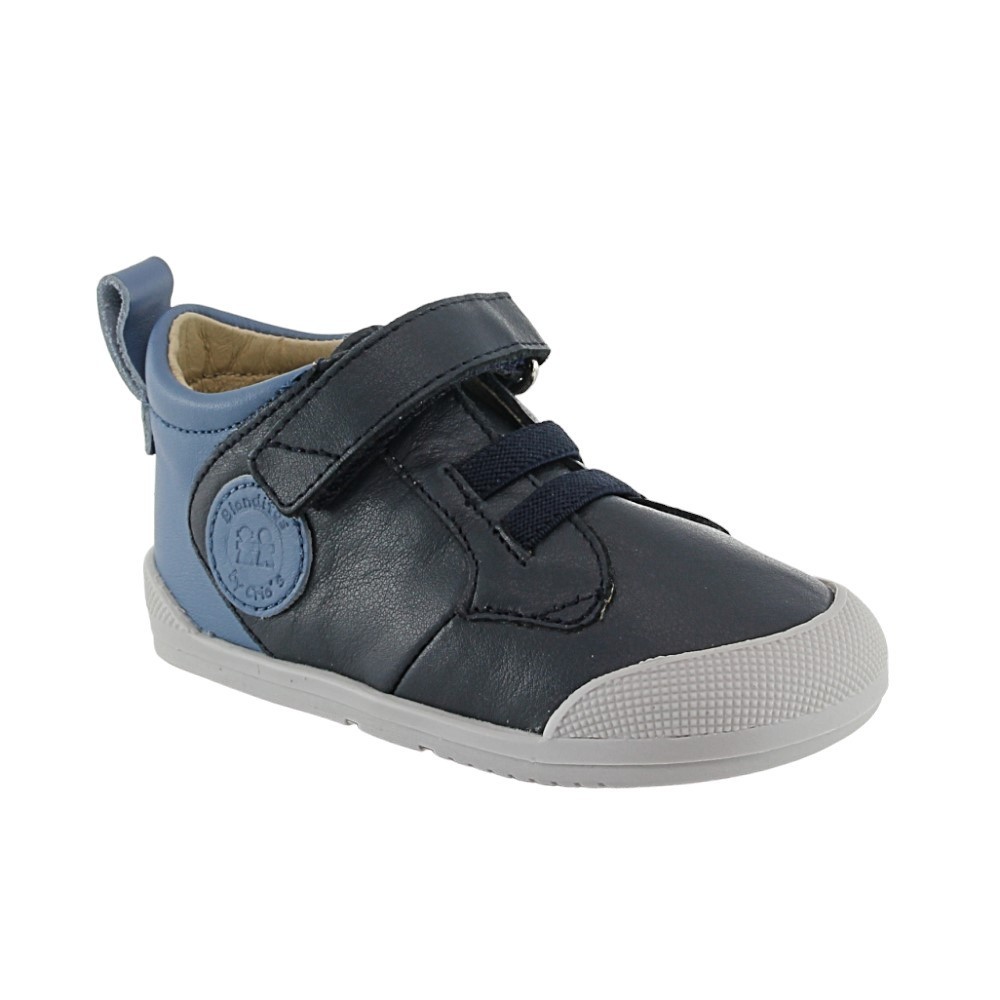 Botines respetuosos Blanditos Enzo Azul