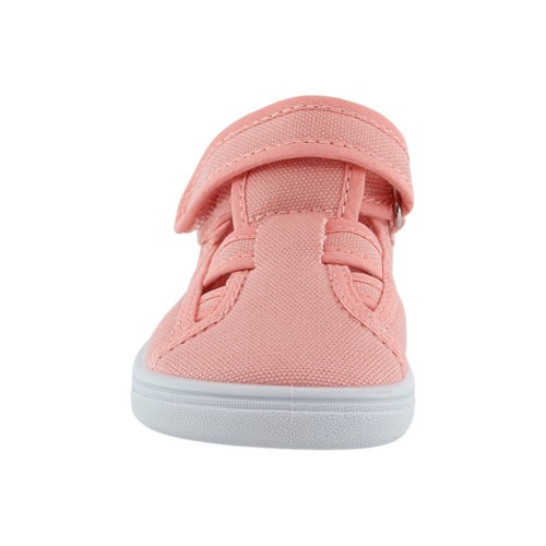 Sandalias de lona barefoot Blanditos Molly Coral 2