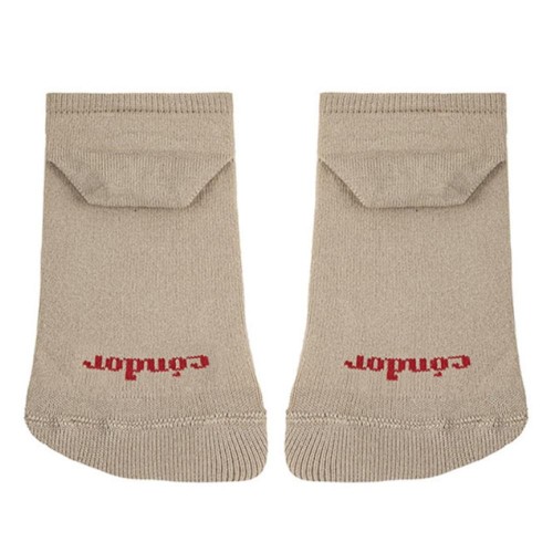 Calcetines invisibles barefoot Beige 2
