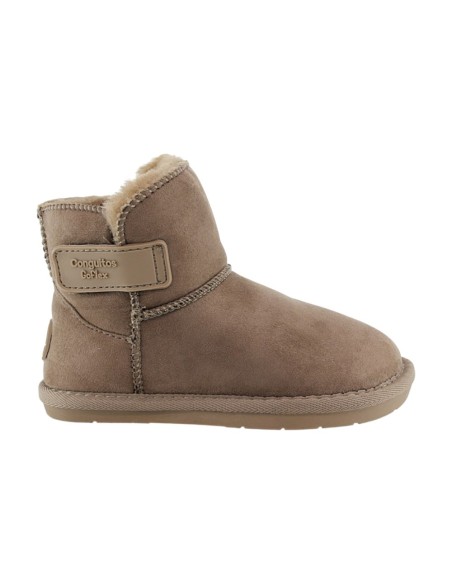 Botas australianas barefoot Conguitos Goflex Water repellent Taupe