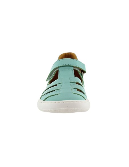 Sandalias barefoot cerradas Dispares Combi Menta
