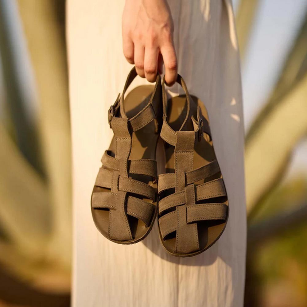 Sandalias barefoot Catania Kaki