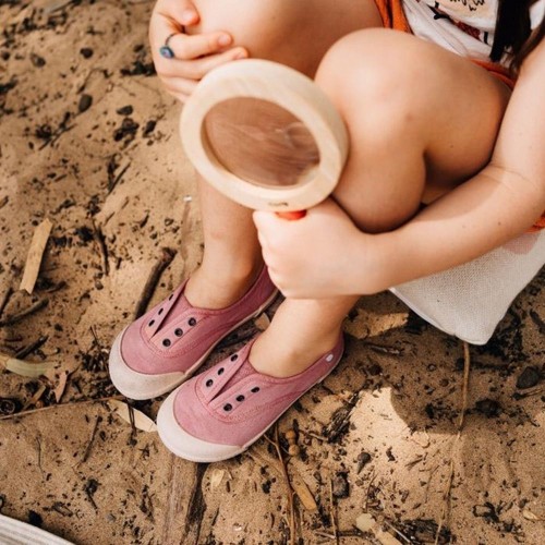 Zapatillas barefoot Igor Lona elástico Nuevo Rosa 2