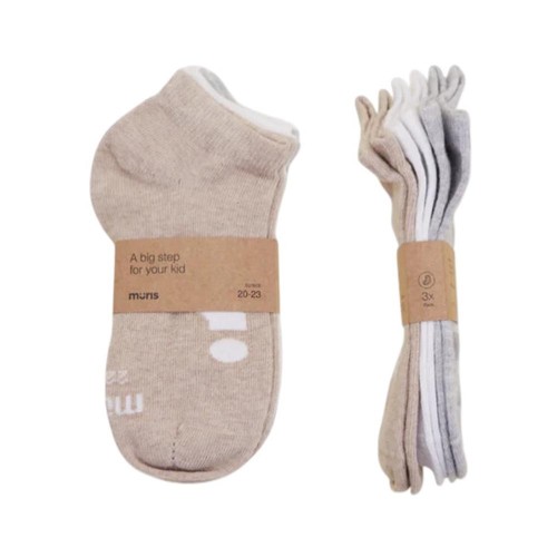 Pack 3 calcetines cortos barefoot Muris 2