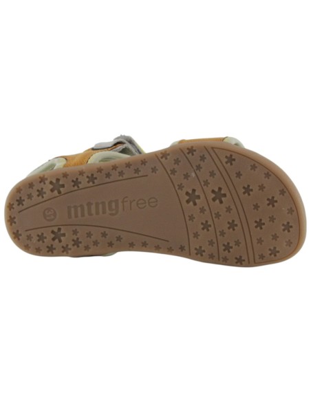 Sandalias veganas barefoot Mustang Maria 49345 Camel