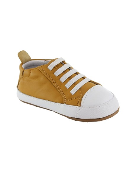 Calzado respetuoso Old Soles Eazy Jogger Mostaza