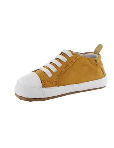 Calzado respetuoso Old Soles Eazy Jogger Mostaza