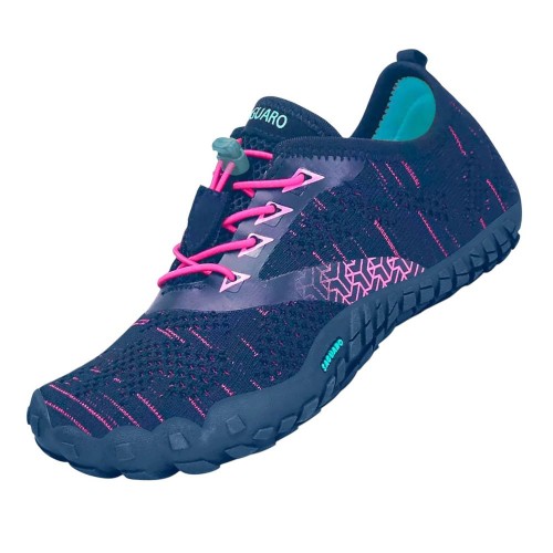 Zapatillas barefoot Saguaro Smart I Azul-Fucsia 2
