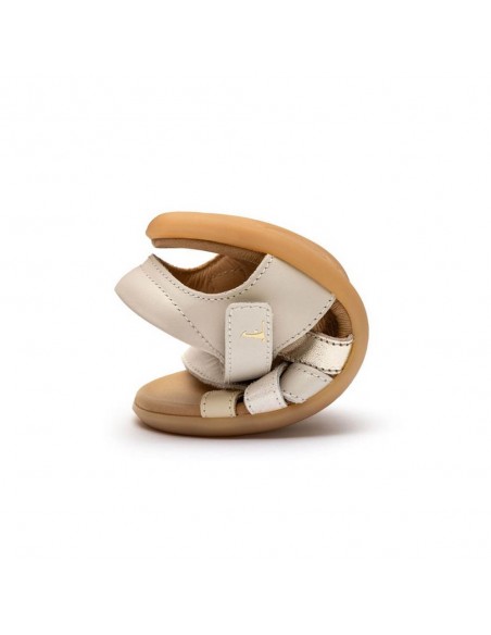 Sandalias barefoot Tip Toey Joey Criss Cross Multi Blanco