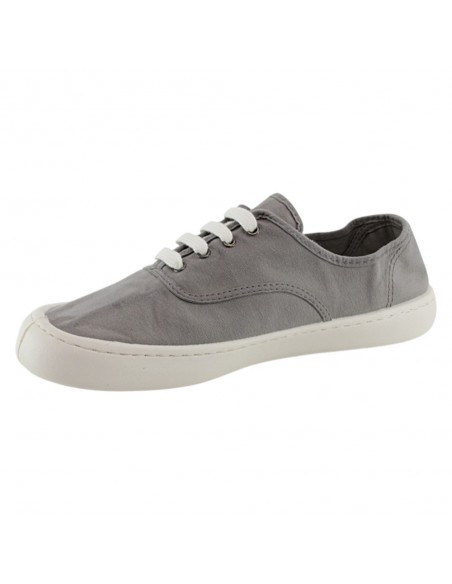 Zapatillas barefoot Victoria Olmo lona Gris