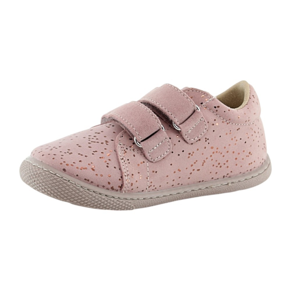 Zapatos respetuososo Flexibles by Vulladi 6193 Puntitos Rosa