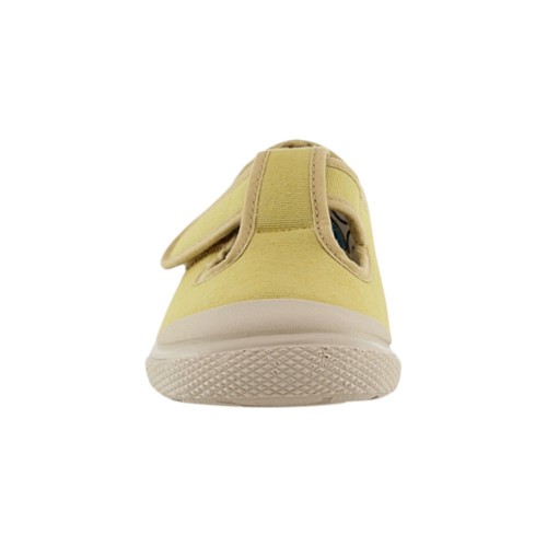 Zapatillas abiertas barefoot Flexibles Vulladi  8197 Mostaza 2