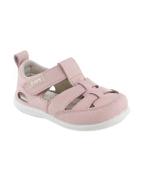 Sandalias respetuosas Zapy 2 Tiras Rosa