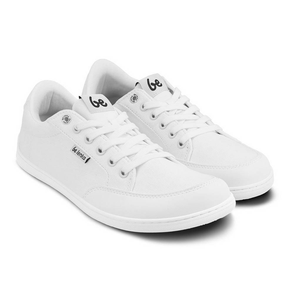 Zapatillas de lona barefoot Be Lenka Rebound Blanco