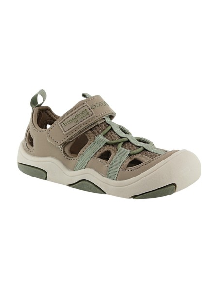 Sandalia deportiva barefoot Blanditos Olimpo Taupe