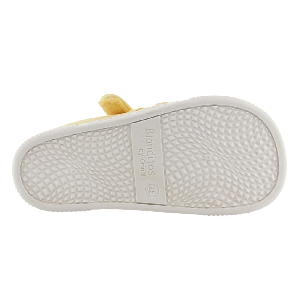 Sandalias de lona respetuosas Blanditos Mango Amarillo