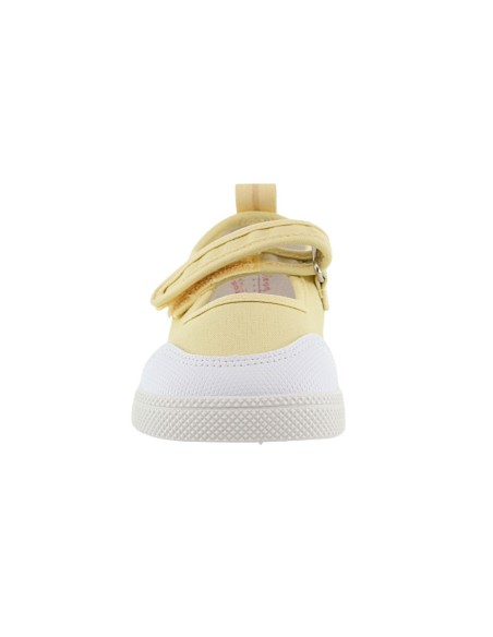 Merceditas de lona barefoot Blanditos Fresa Amarillo