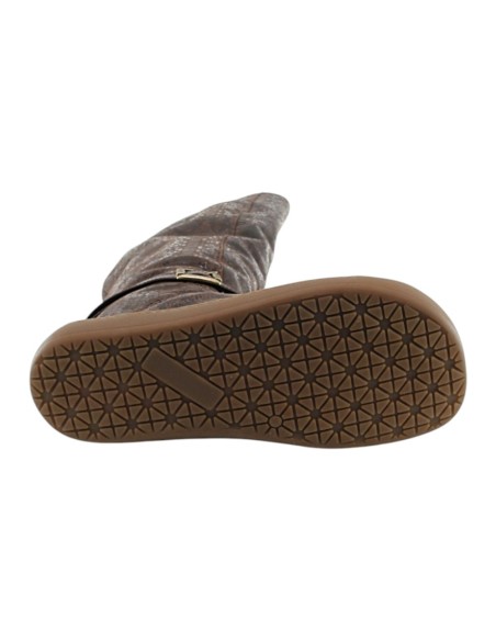Botas altas barefoot Blandy's Soho Serpiente Marrón