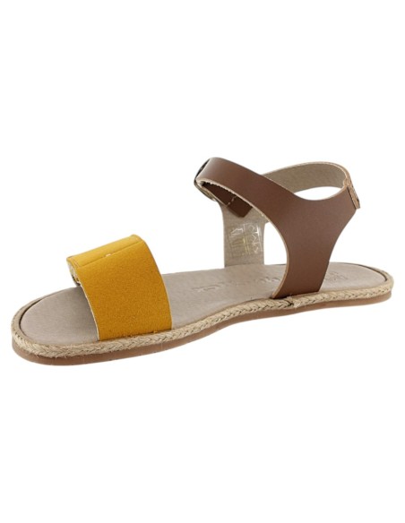 Sandalias barefoot Coqueflex 1446 Mostaza