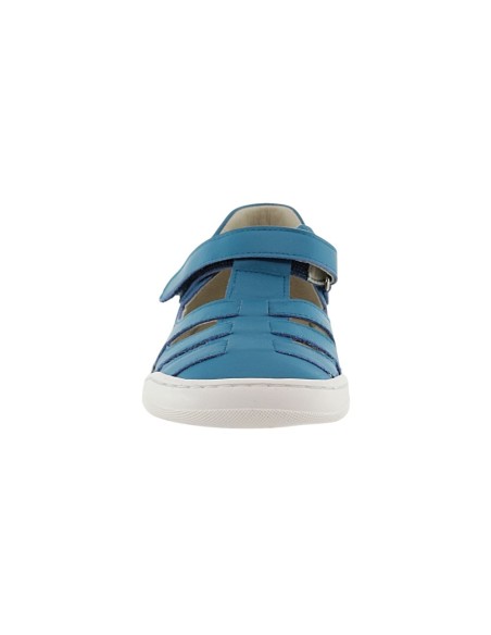 Sandalias barefoot cerradas Dispares Combi Jeans