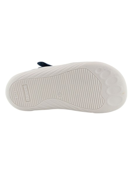 Sandalias barefoot cerradas Dispares Combi Jeans
