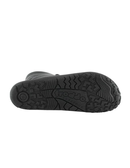 Botines impermeables barefoot Froddo Tex Laces Negro