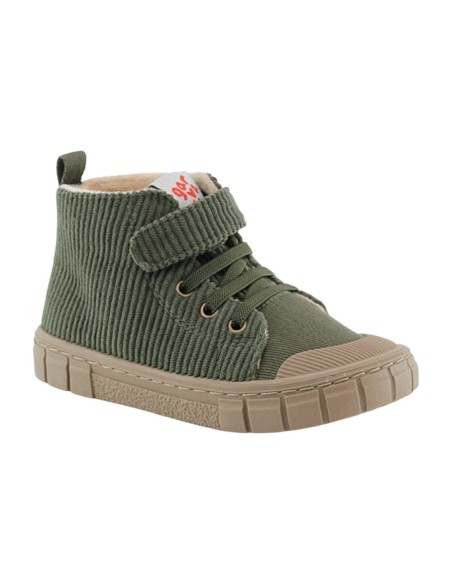 Botines respetuosos Garvalín 251330 Pana Verde