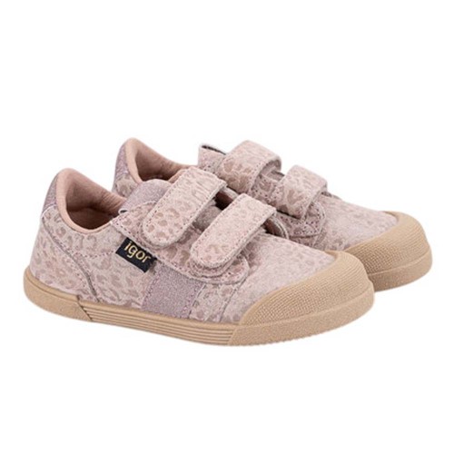 Zapatillas respetuosas Igor Tennis Leo Rosa