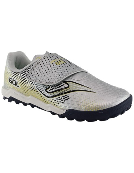 Zapatilas futbol multitaco barefoot Joma Turf Gris V