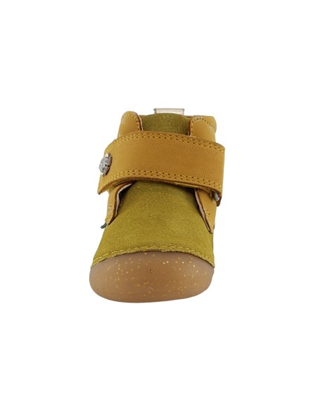 Botines Kickers Sabio Amarillo Serigrafiado