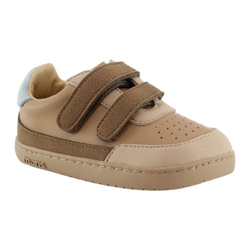 Zapatos veganos barefoot Muris Petra Mini Bark Brown