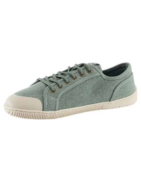 Zapatillas barefoot de lona Mustang Free Verde