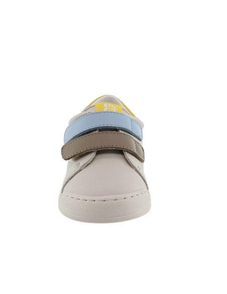 Zapatillas Mustang Free Beige-Celeste
