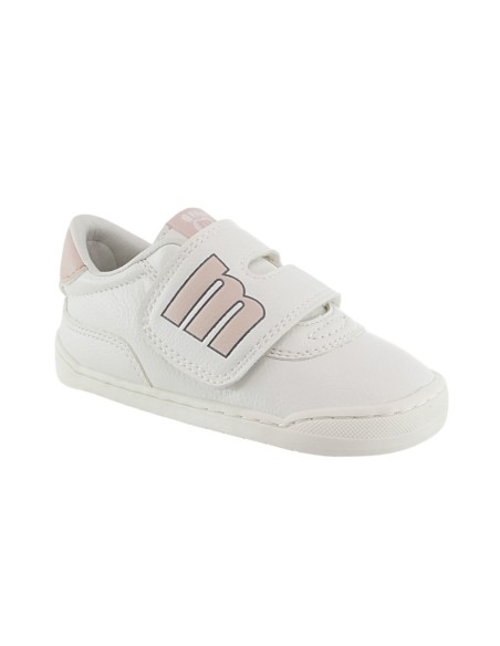 Zapatillas respetuosas Mustang Free 48909 Blanco-Rosa