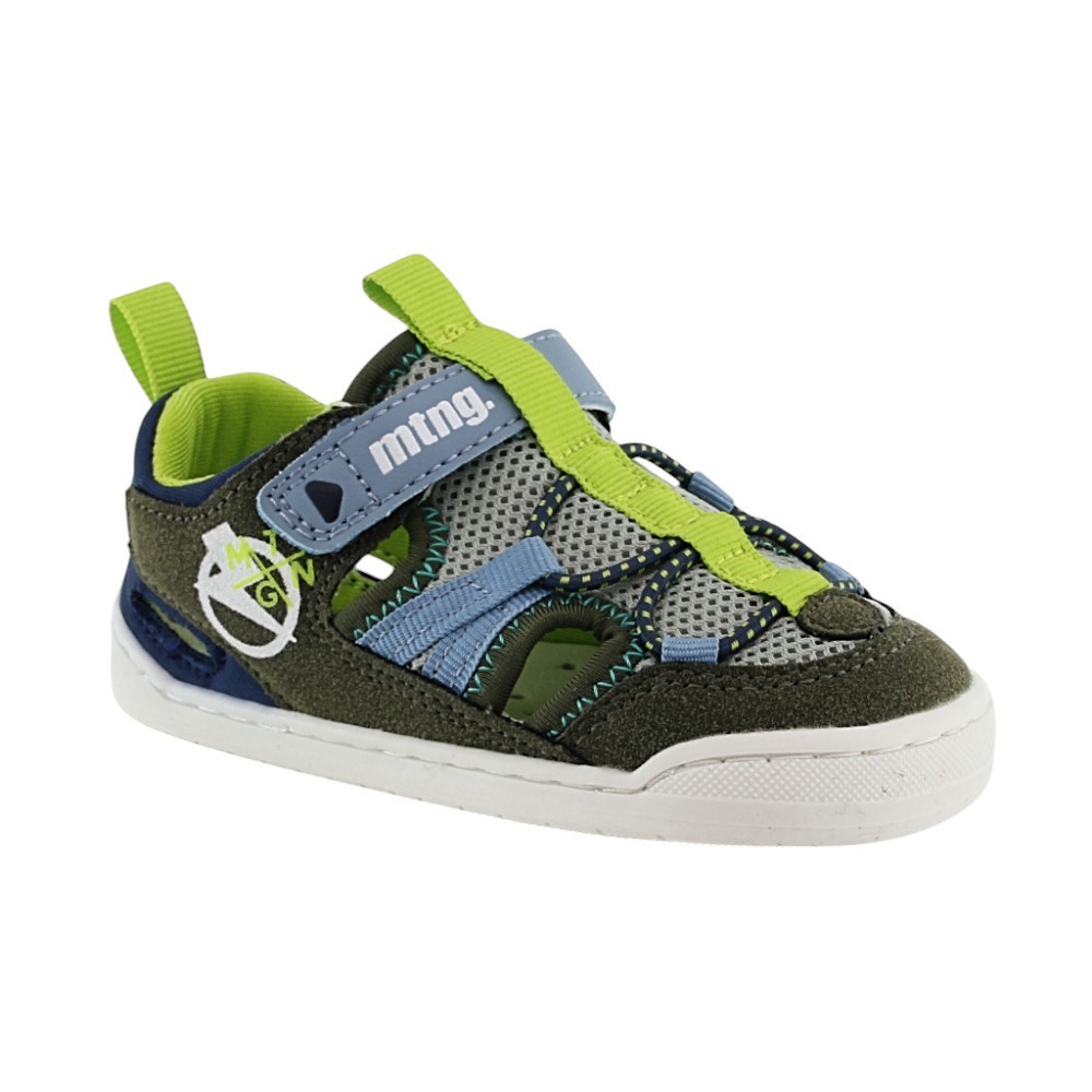 Sandalias respetuosas Mustang Free Kaki