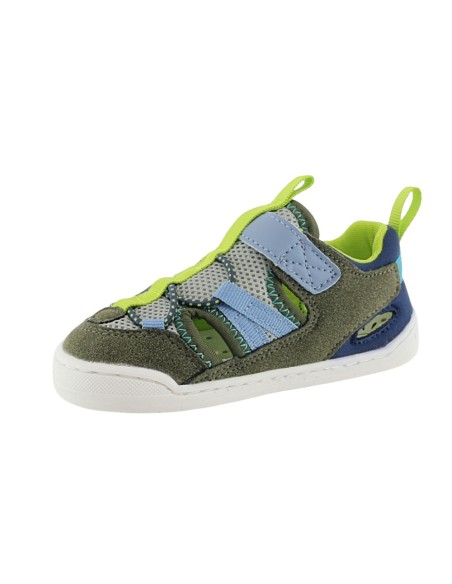 Sandalias respetuosas Mustang Free Kaki