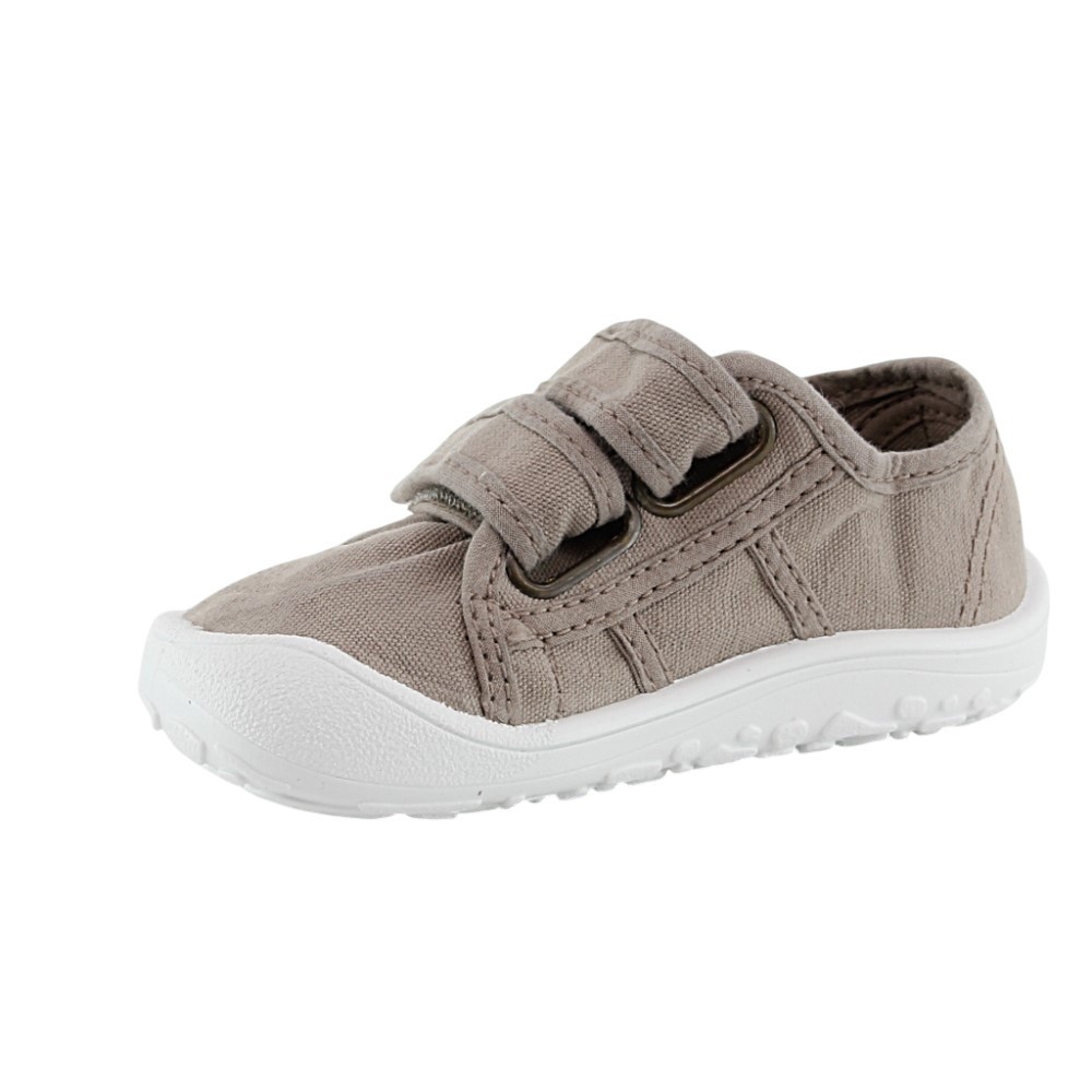 Zapatillas con velcros barefoot Victoria Bosco Beige