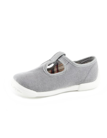 Zapatos lona Vulladi Picolo Gris