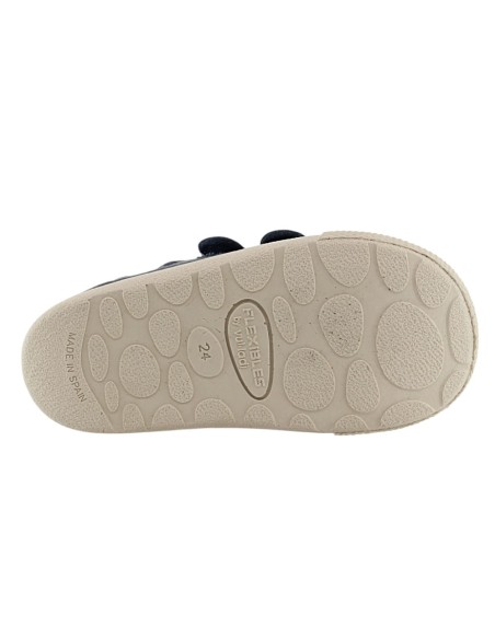 Calzado barefoot de lona Flexibles 8195 Jeans