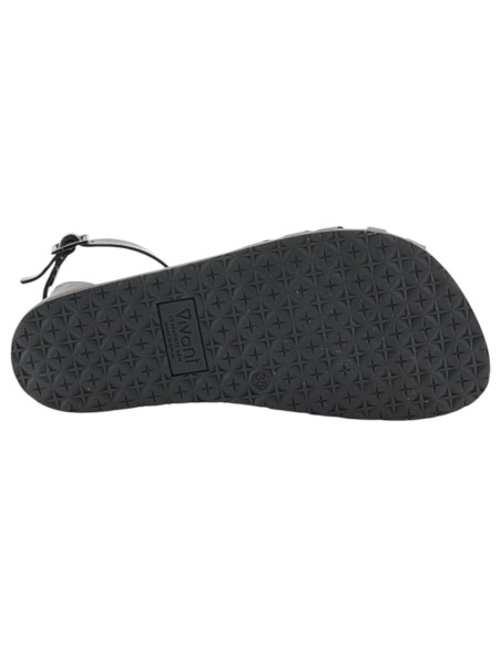 Sandalias barefoot Vivant Helia Metal Acero