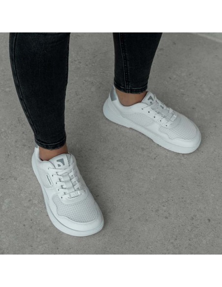 Zapatillas barefoot Barebarics Zing Fresh Blanco-Plata