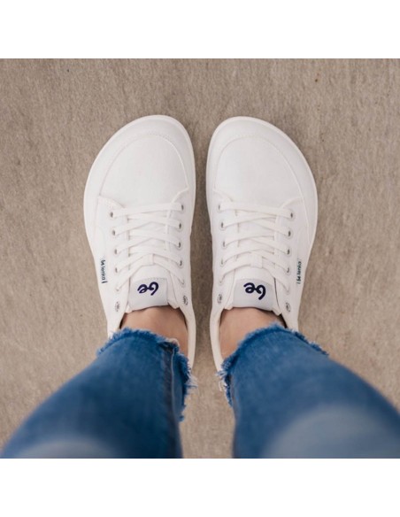 Zapatillas de lona barefoot Be Lenka Rebound Blanco