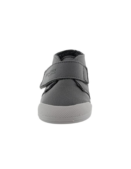 Botines respetuosos Blanditos Sansa Gris Borreguillo