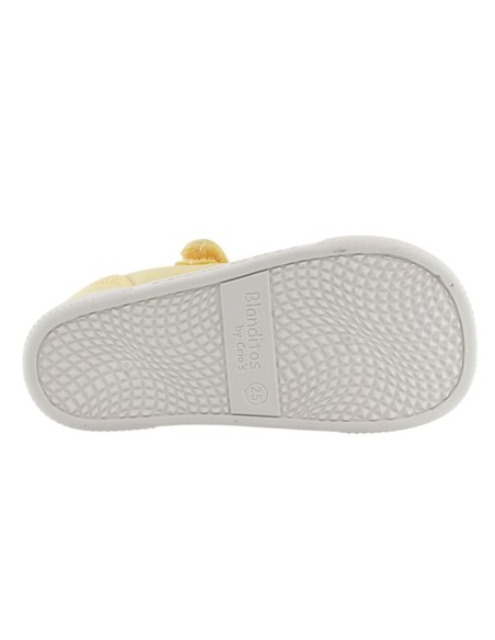 Merceditas de lona barefoot Blanditos Fresa Amarillo