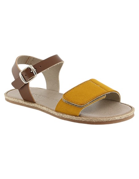 Sandalias barefoot Coqueflex 1446 Mostaza