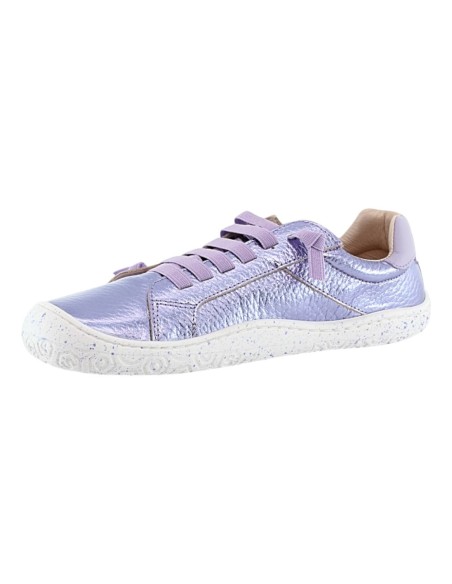 Zapatos barefoot POPPIS Meraki Piel Lila metalizado