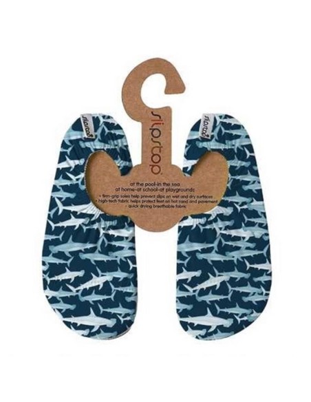 Escarpines barefoot Slip Stop Carlos Azul