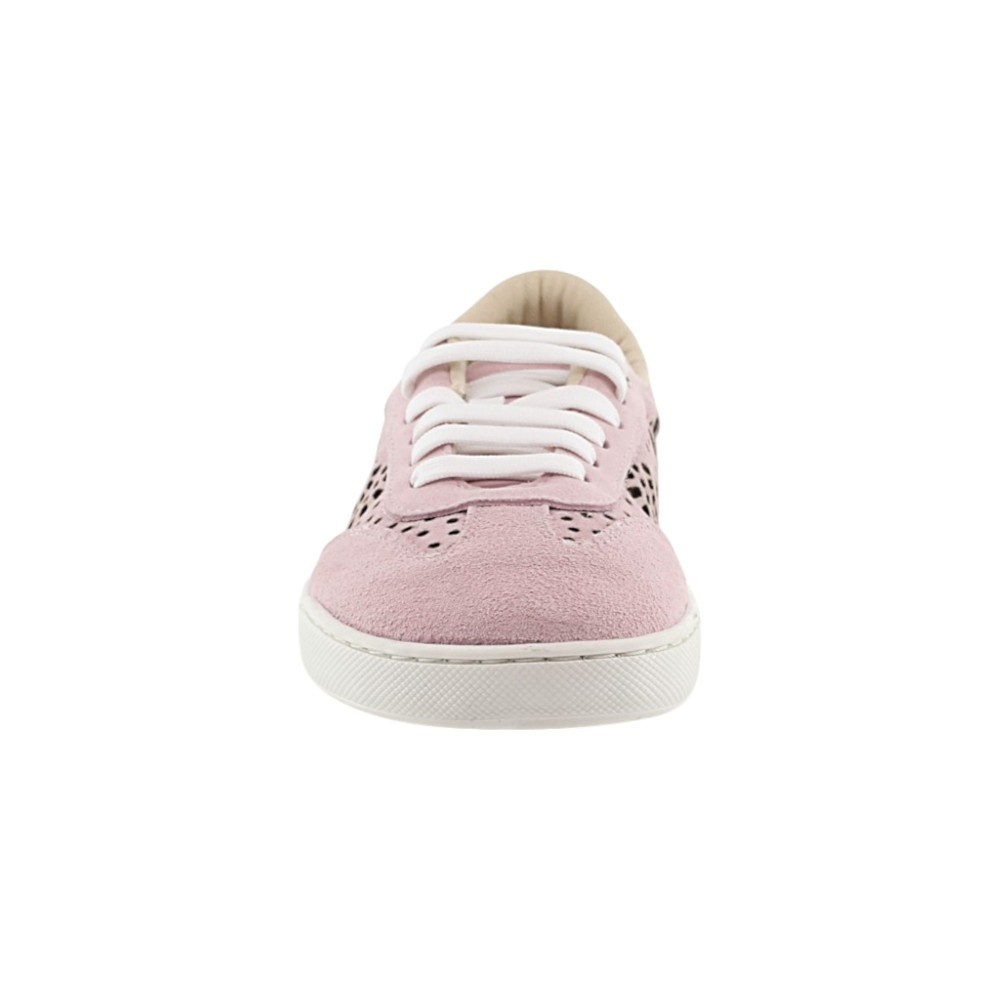 Zapatillas barefoot Terreta Serraje Picado Rosa