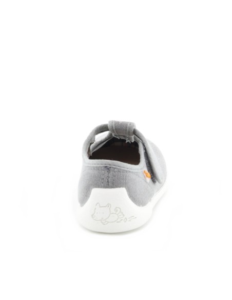 Zapatos lona Vulladi Picolo Gris